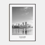 Calgary Portrait B&W No 2 Poster