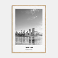 Calgary Portrait B&W No 2 Poster