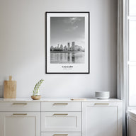 Calgary Portrait B&W No 2 Poster