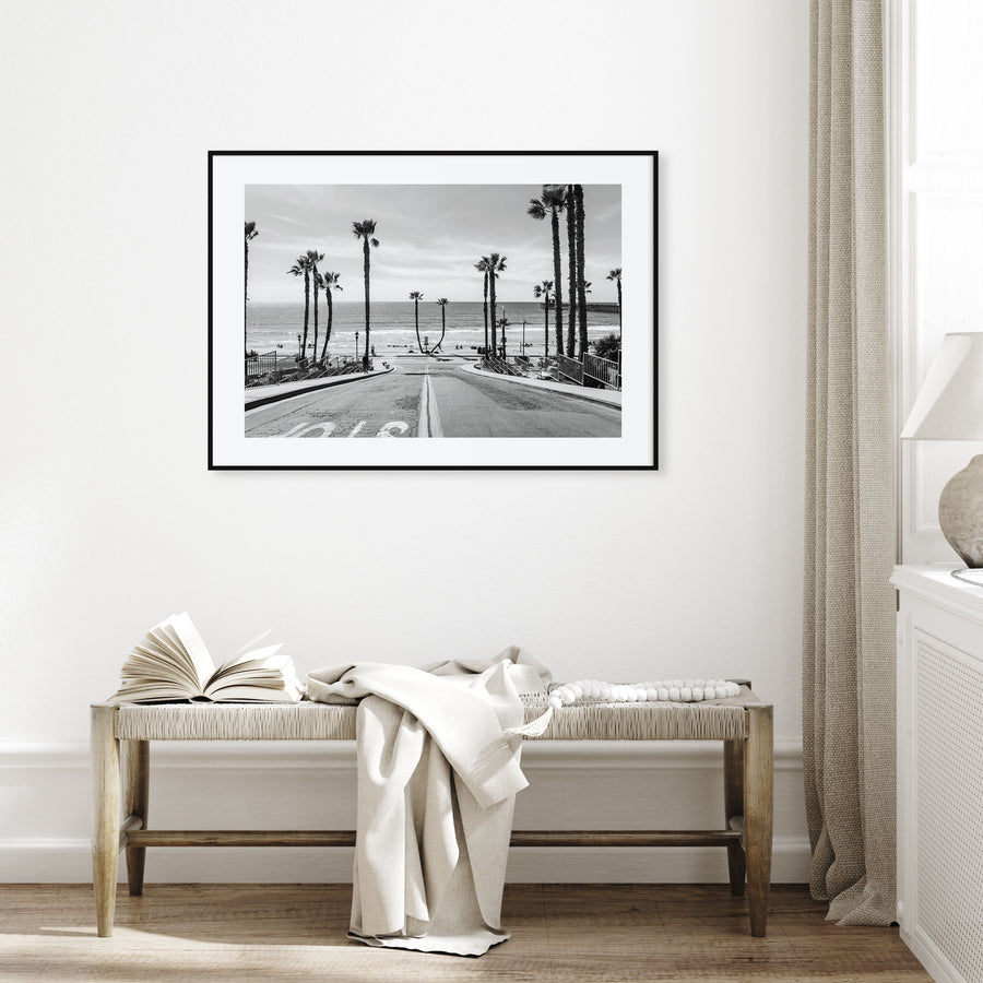 California Landscape B&W No 1 Poster