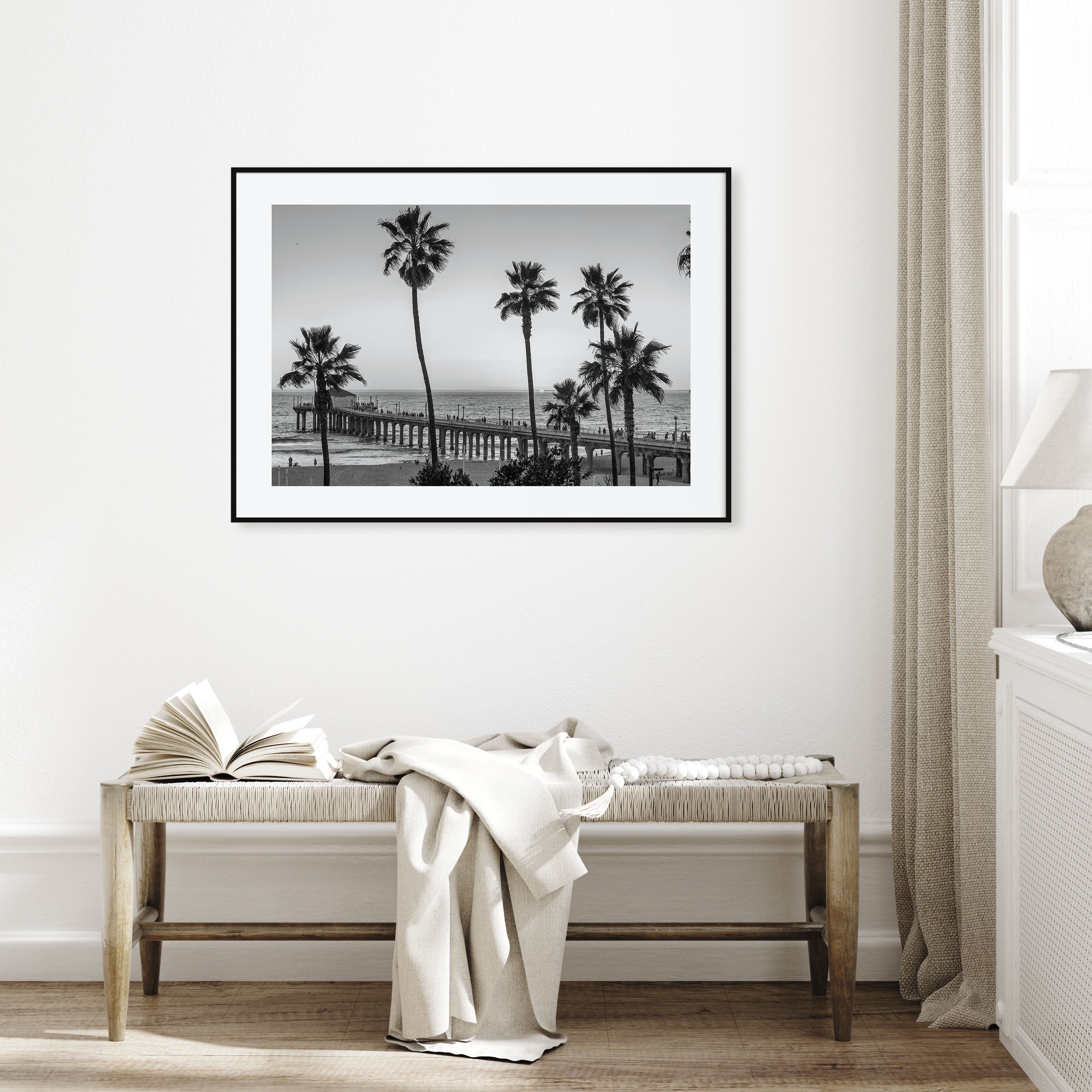 California Landscape B&W No 2 Poster