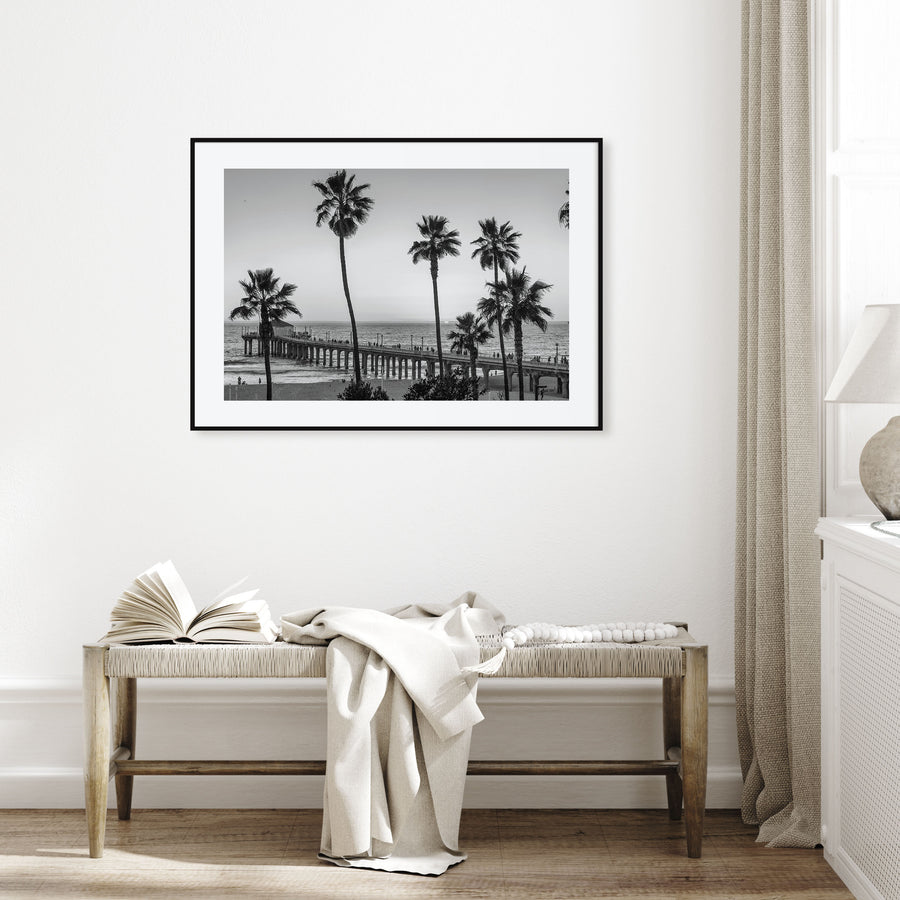 California Landscape B&W No 2 Poster