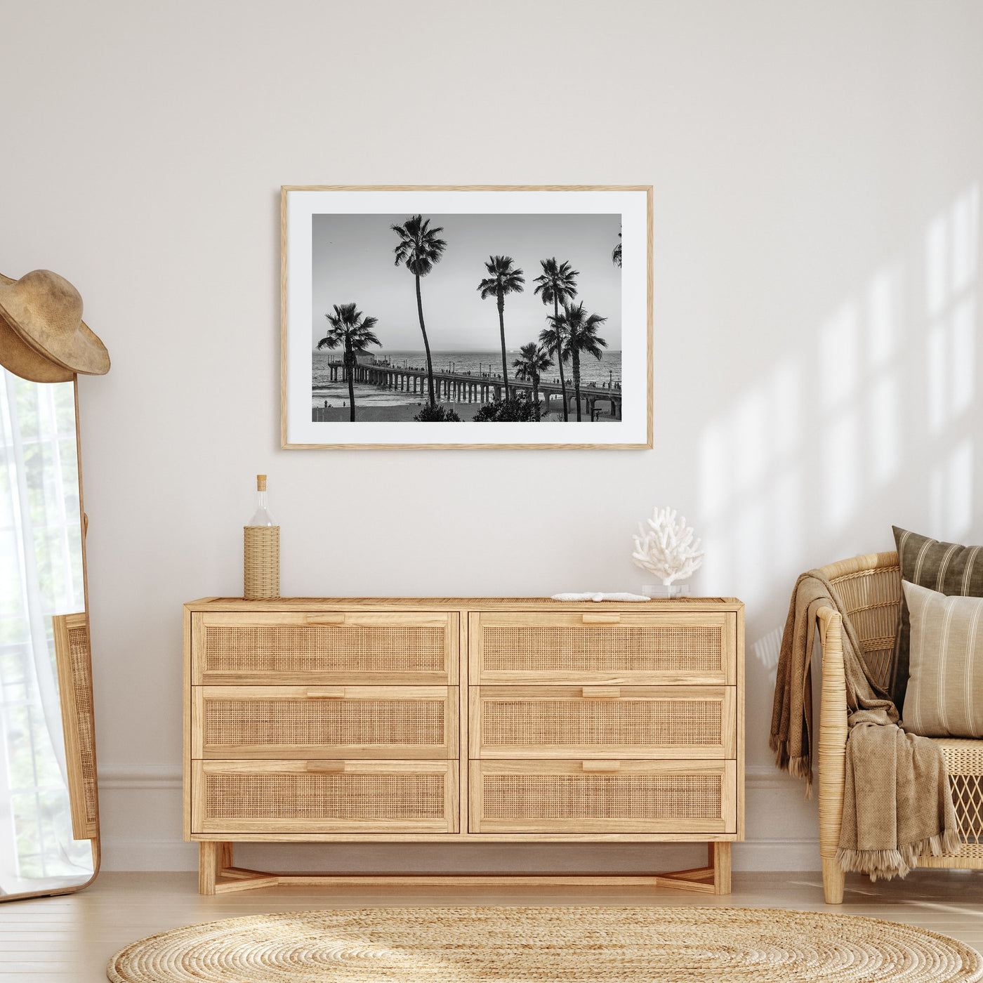 California Landscape B&W No 2 Poster