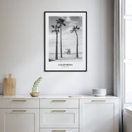California Portrait B&W No 2 Poster