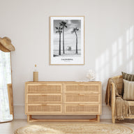 California Portrait B&W No 2 Poster