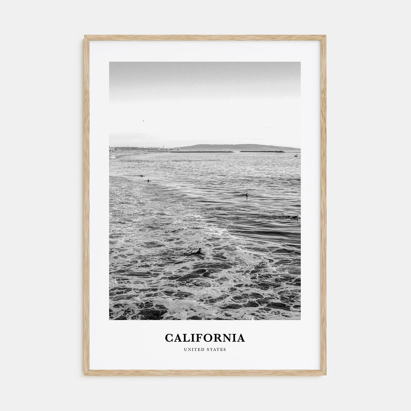 California Portrait B&W No 5 Poster