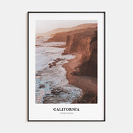 California Portrait Color Poster