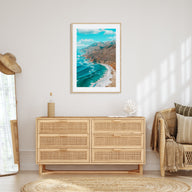 California State Route 1 Photo Color Poster