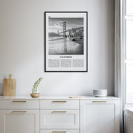 California Travel B&W No 7 Poster