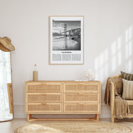 California Travel B&W No 7 Poster