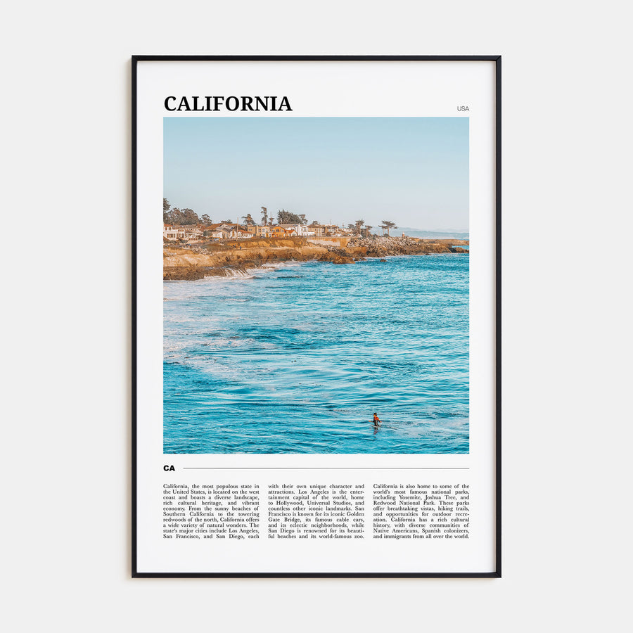 California Travel Color No 1 Poster