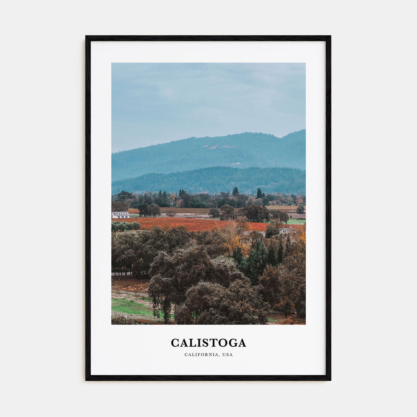 Calistoga Portrait Color Poster