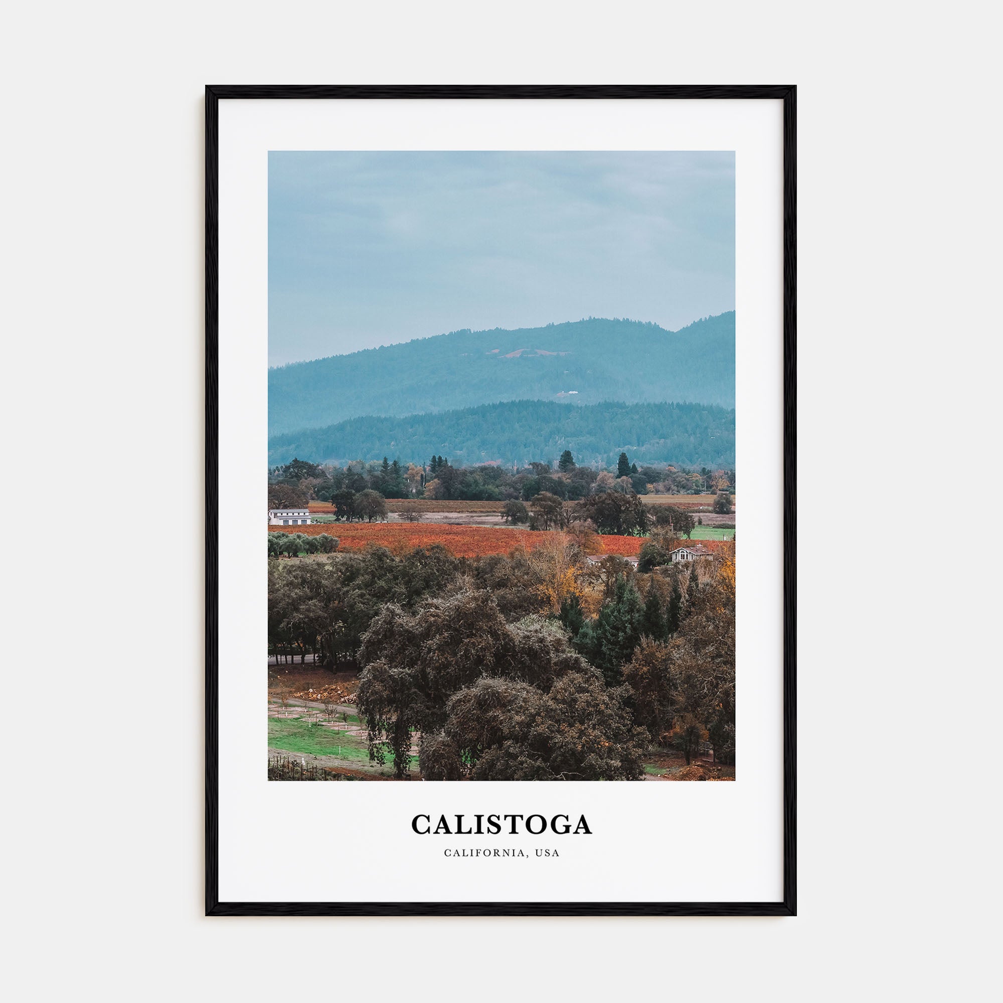 Calistoga Portrait Color Poster