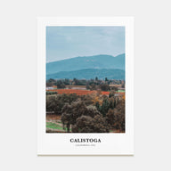 Calistoga Portrait Color Poster
