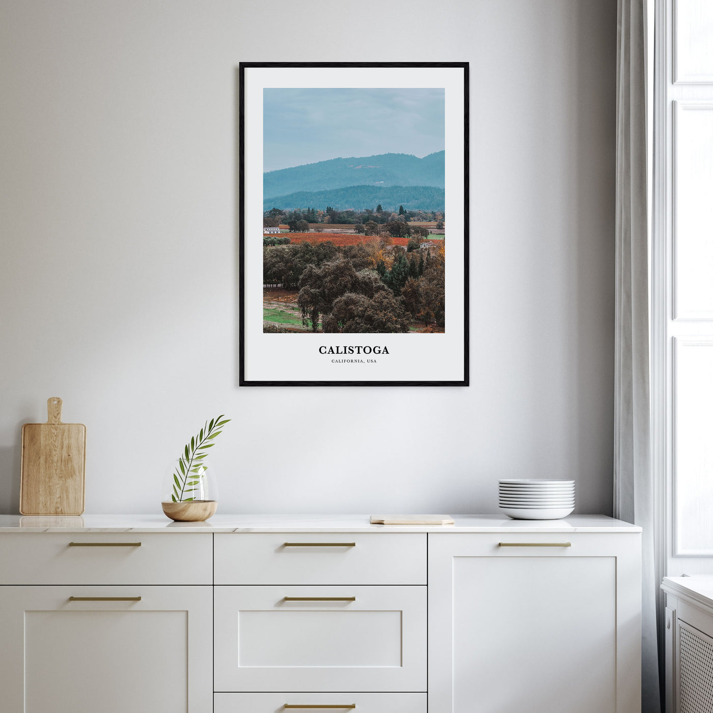 Calistoga Portrait Color Poster
