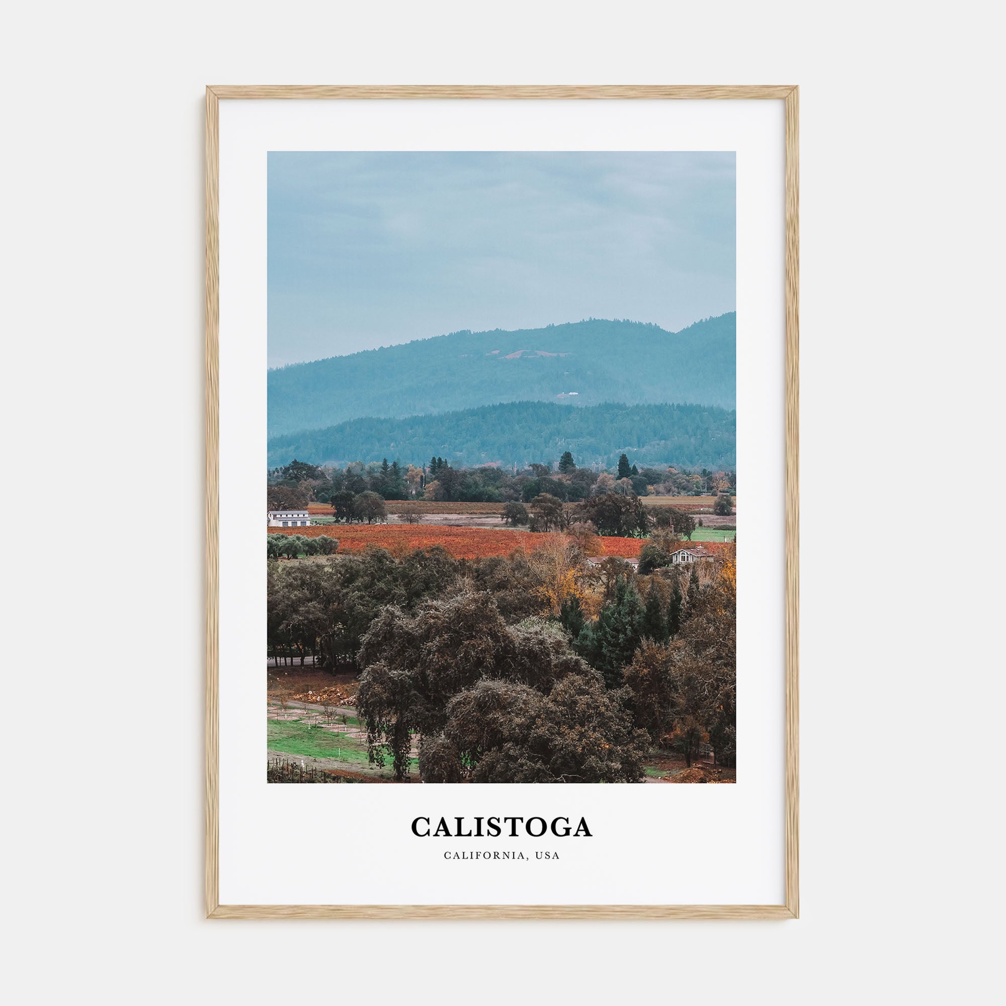 Calistoga Portrait Color Poster