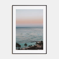 Calm Sunset Photo Color No 2 Poster