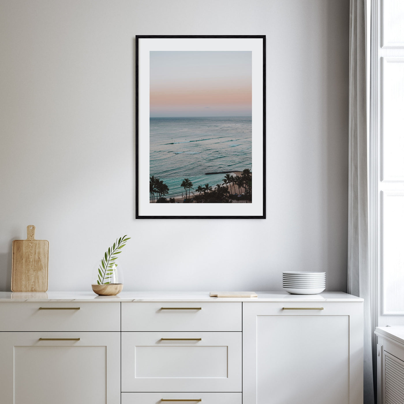 Calm Sunset Photo Color No 2 Poster
