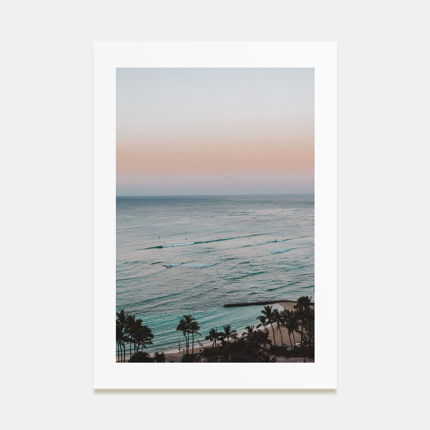 Calm Sunset Photo Color No 2 Poster