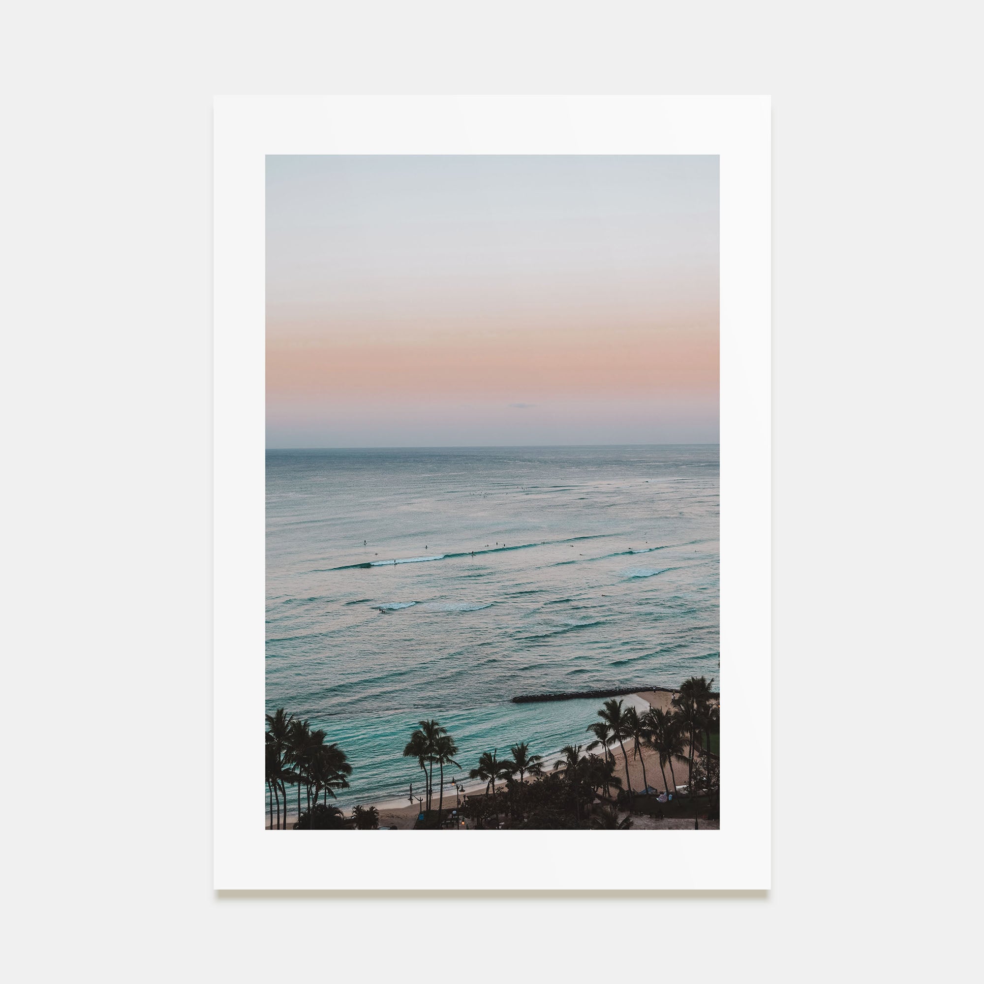 Calm Sunset Photo Color No 2 Poster