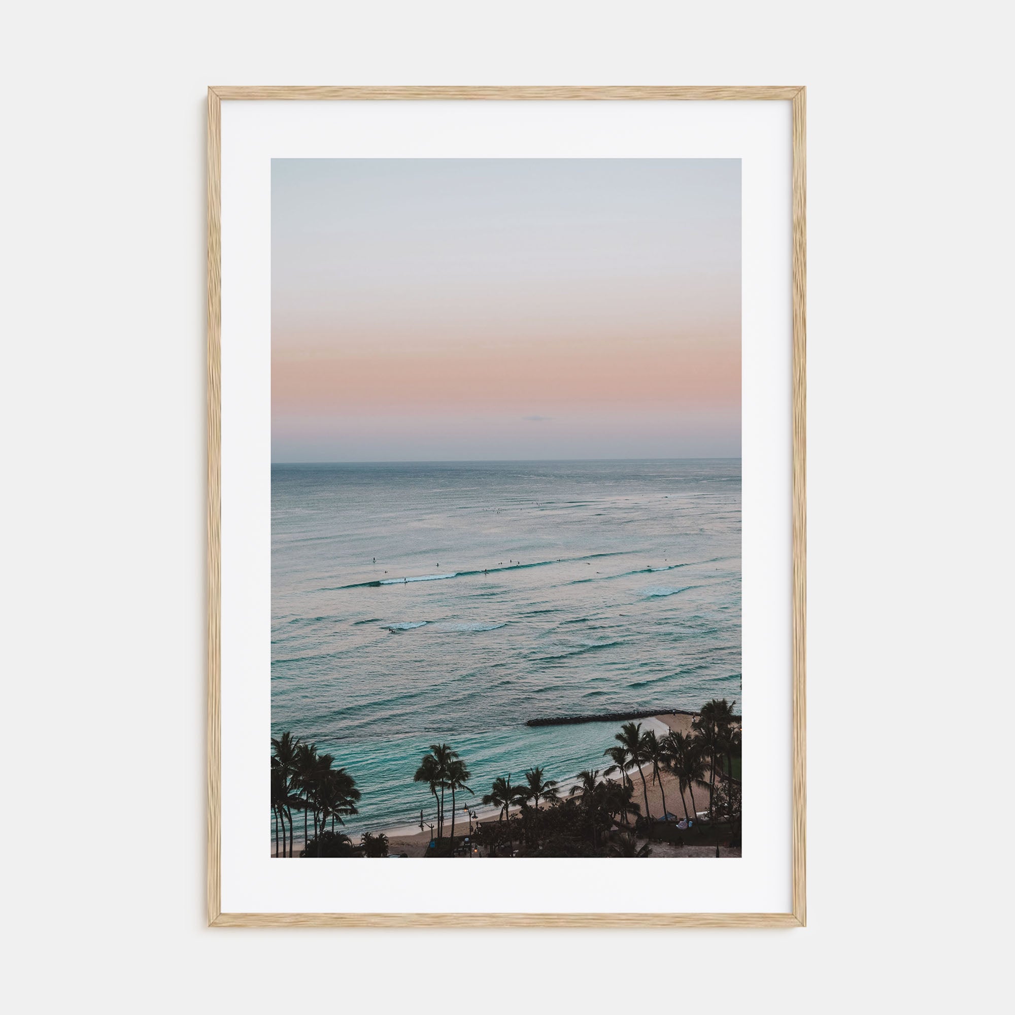 Calm Sunset Photo Color No 2 Poster