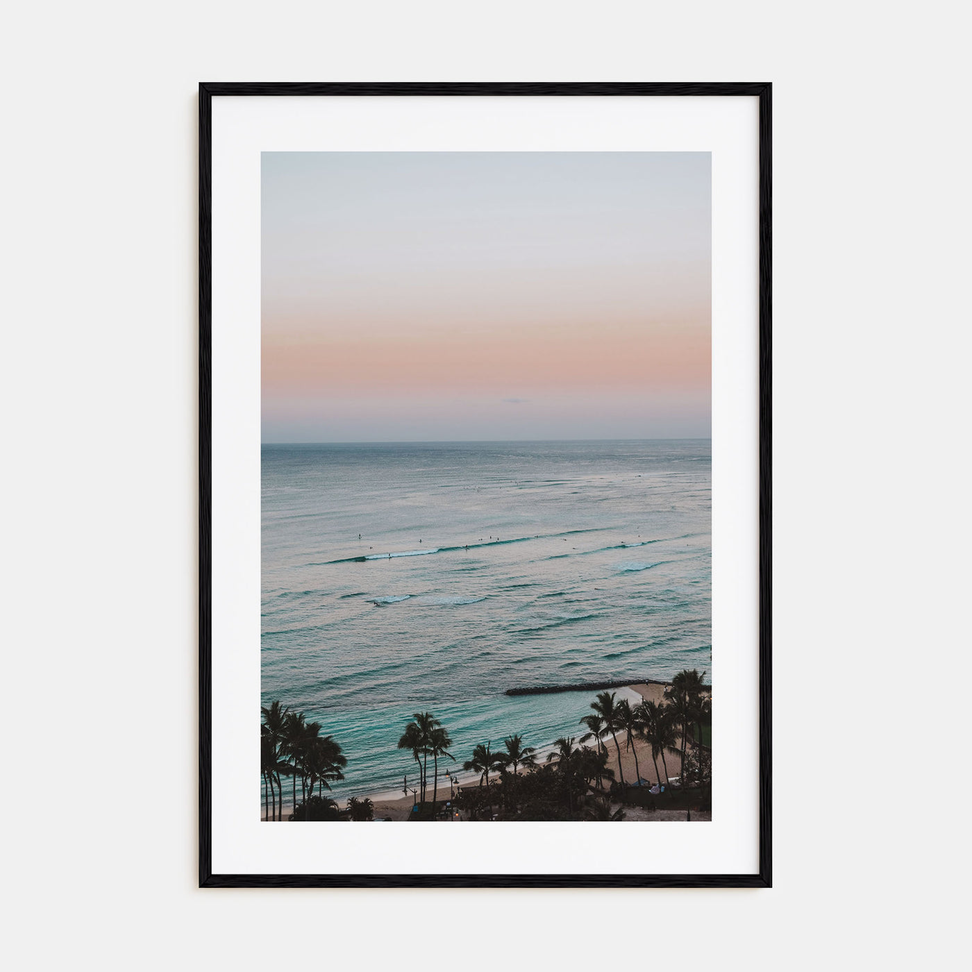 Calm Sunset Photo Color No 2 Poster