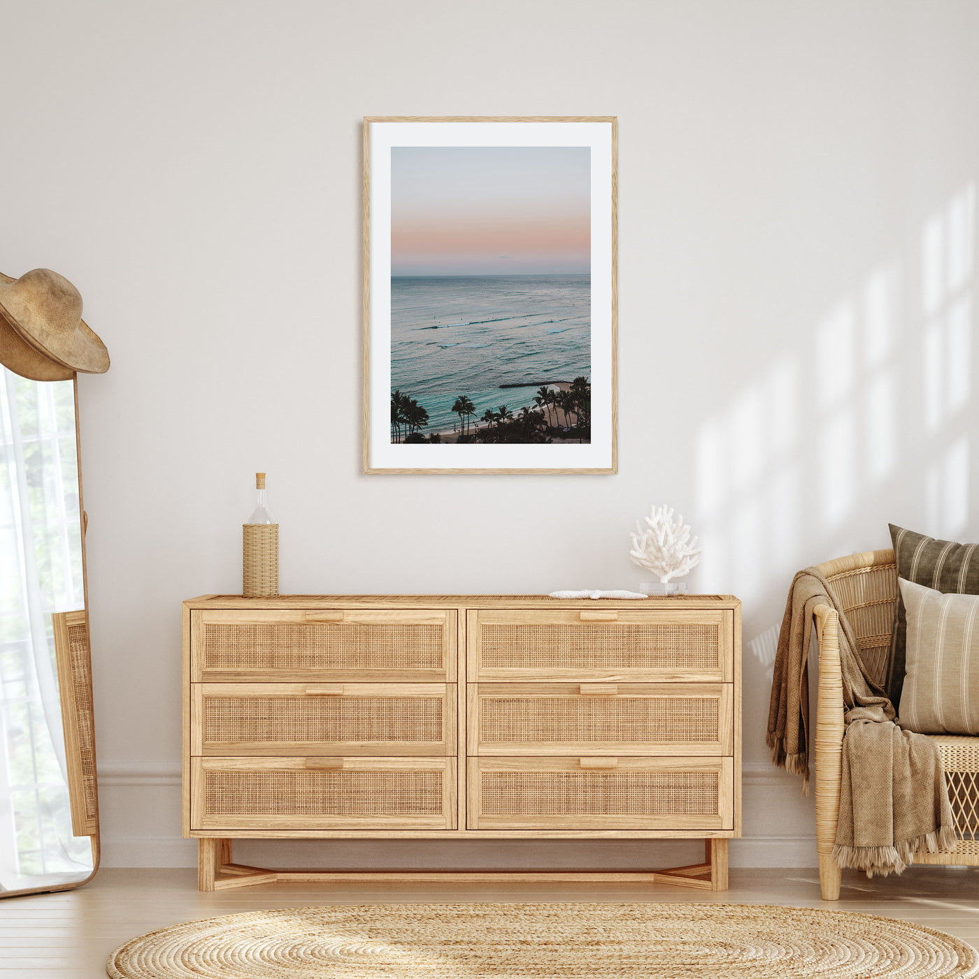 Calm Sunset Photo Color No 2 Poster