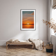 Calm Sunset Photo Color No 3 Poster