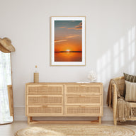 Calm Sunset Photo Color No 3 Poster
