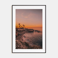 Calm Sunset Photo Color No 4 Poster