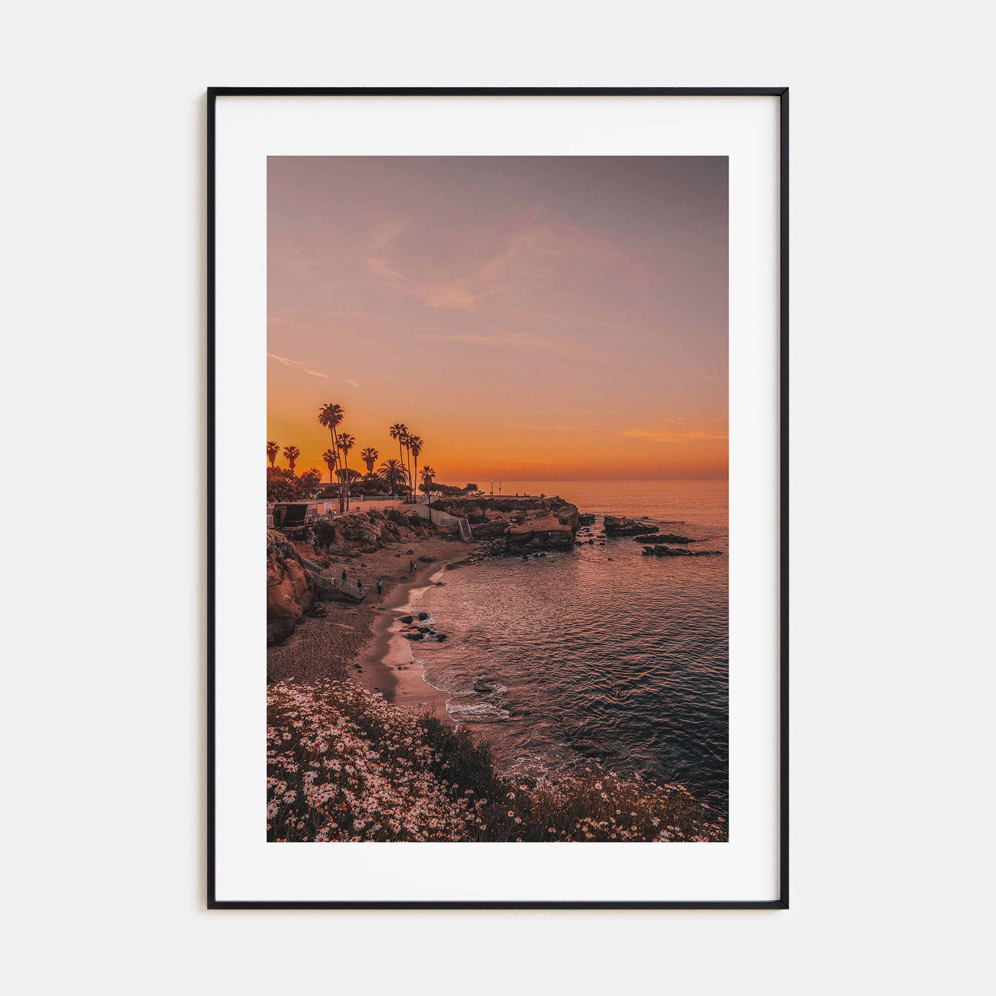 Calm Sunset Photo Color No 4 Poster