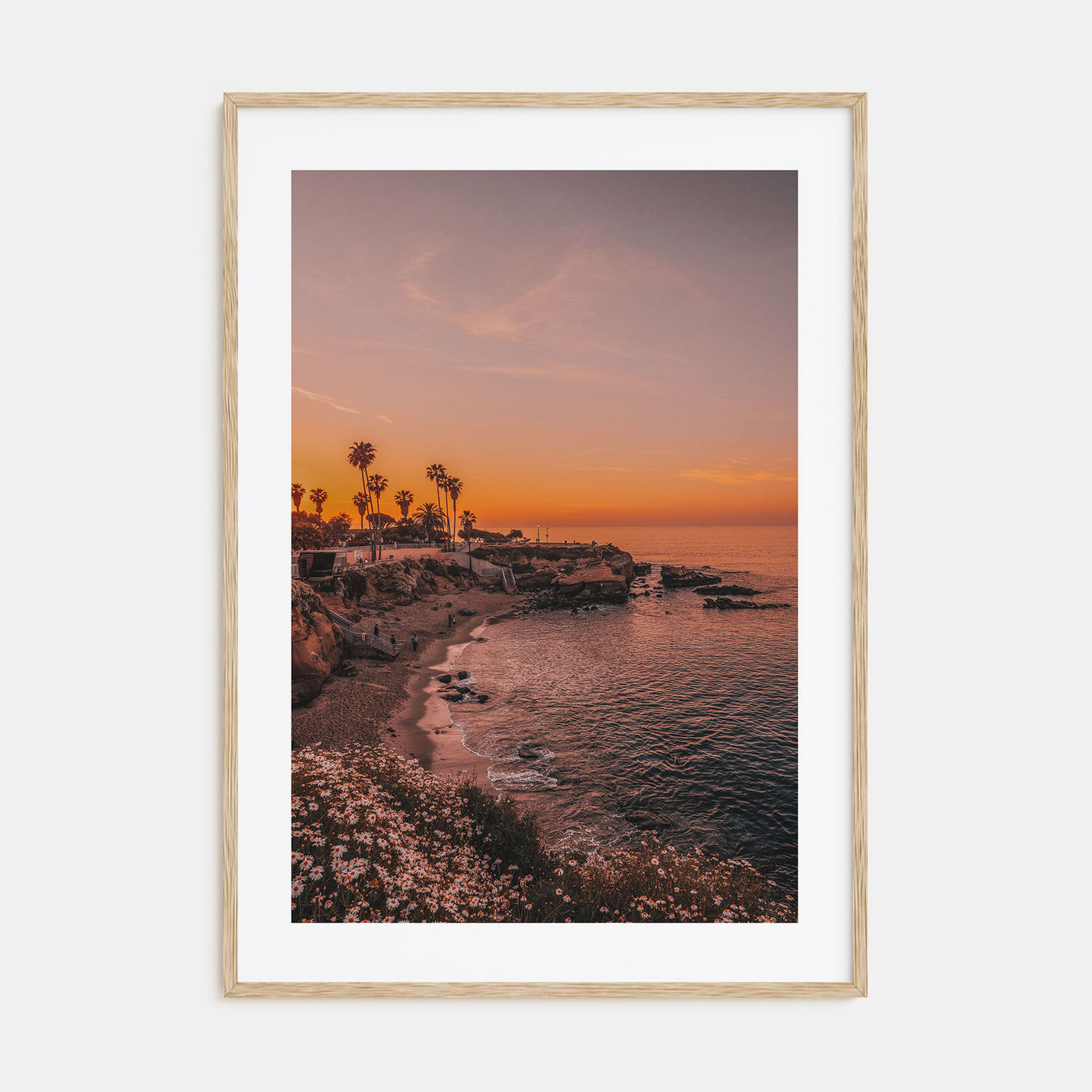 Calm Sunset Photo Color No 4 Poster
