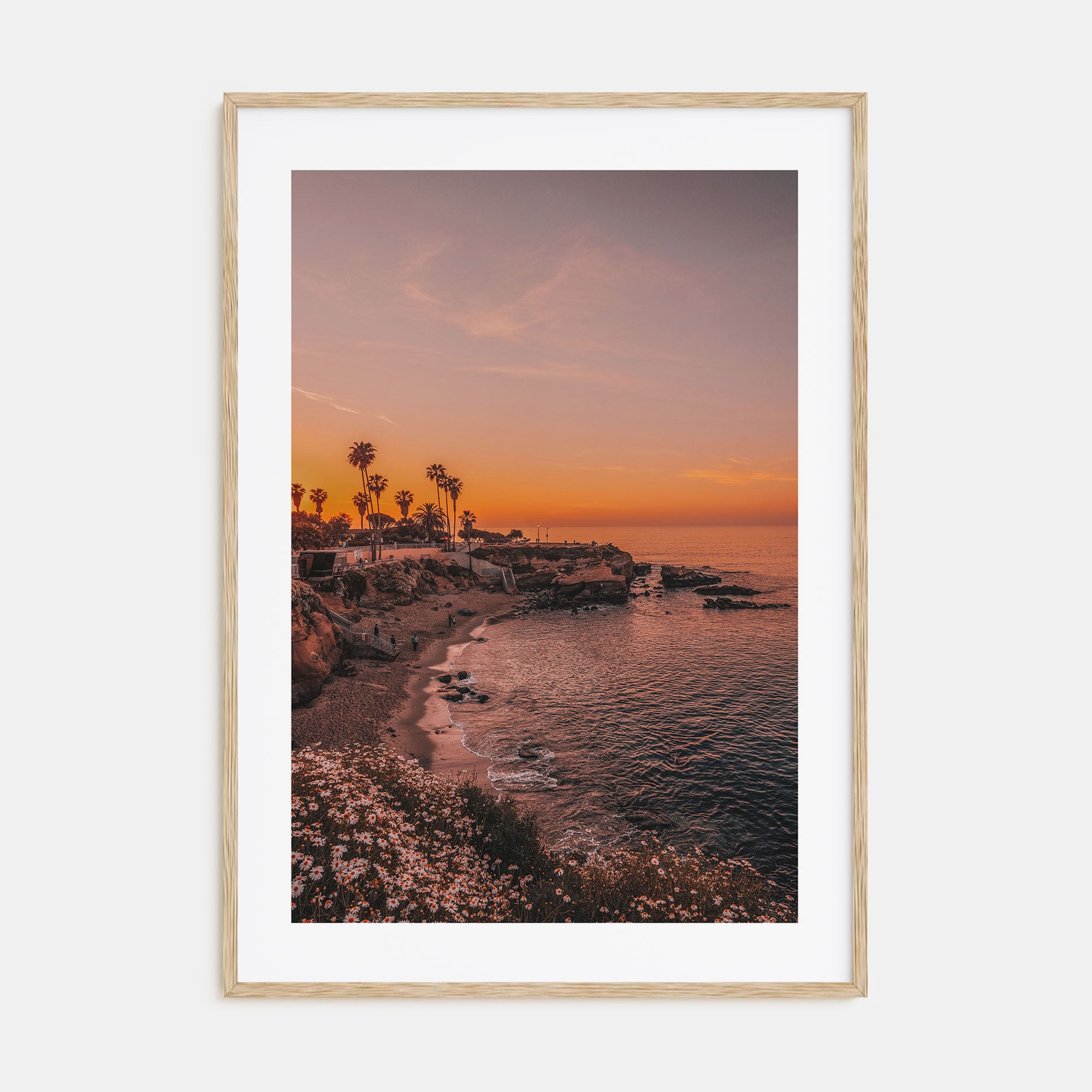 Calm Sunset Photo Color No 4 Poster