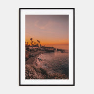 Calm Sunset Photo Color No 4 Poster