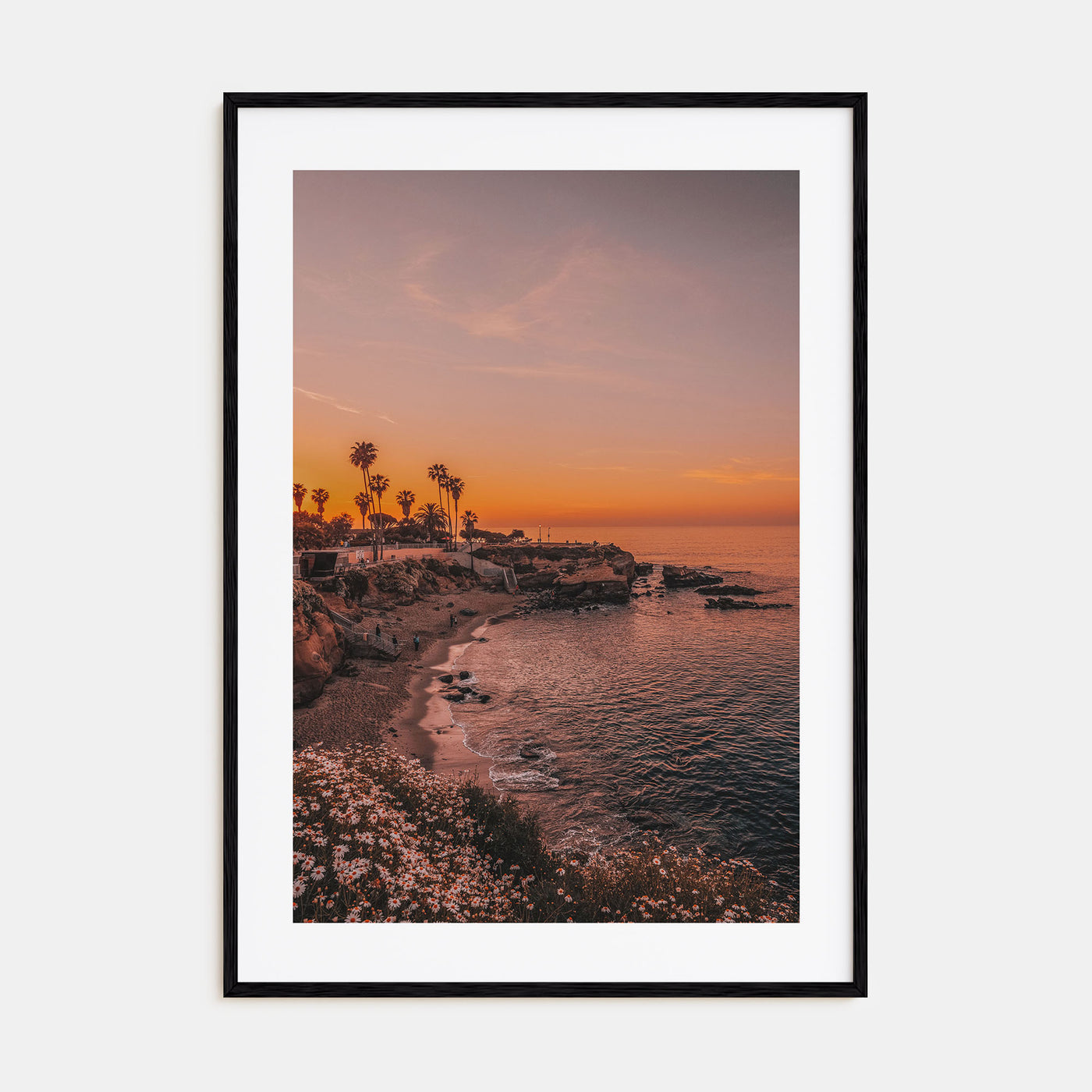 Calm Sunset Photo Color No 4 Poster