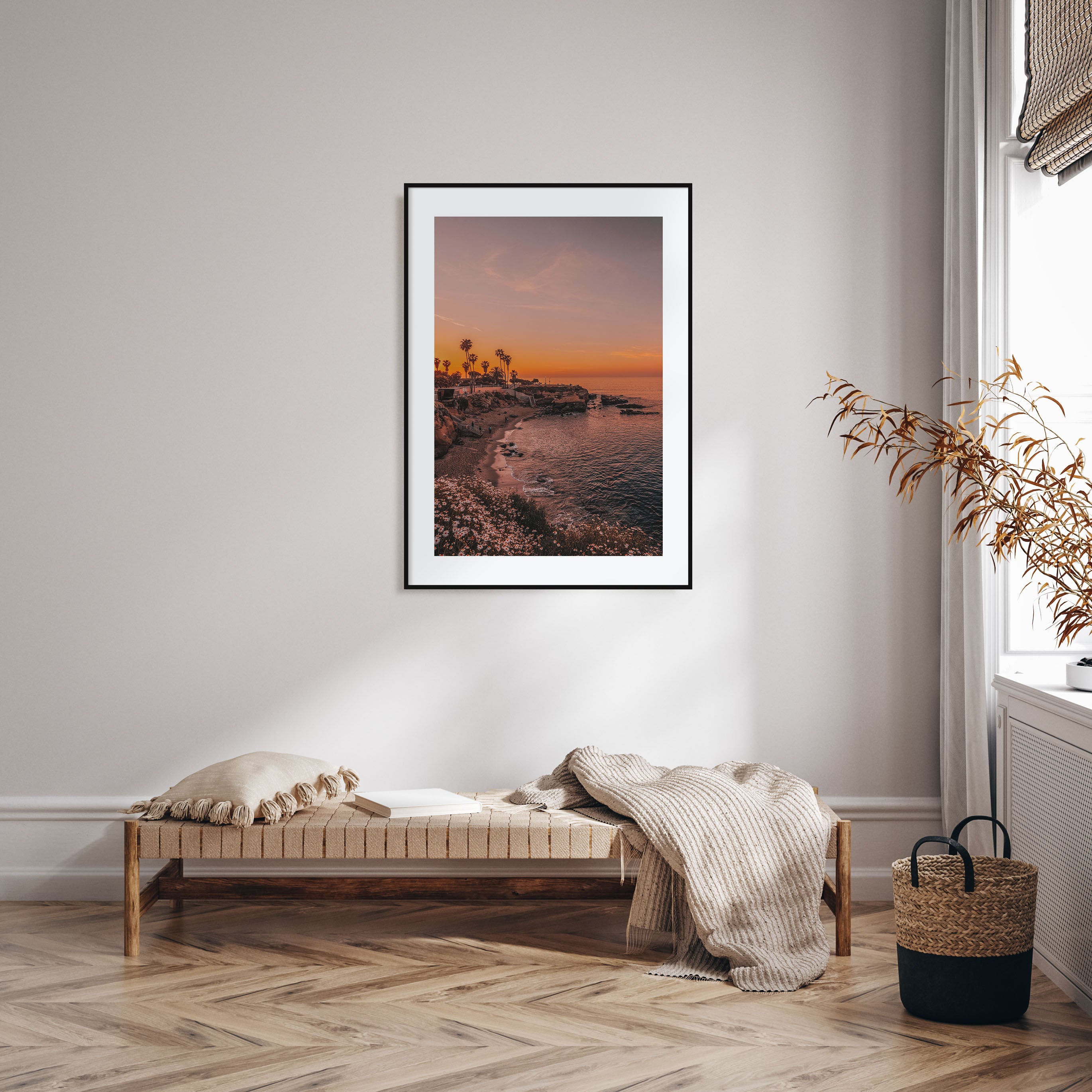 Calm Sunset Photo Color No 4 Poster