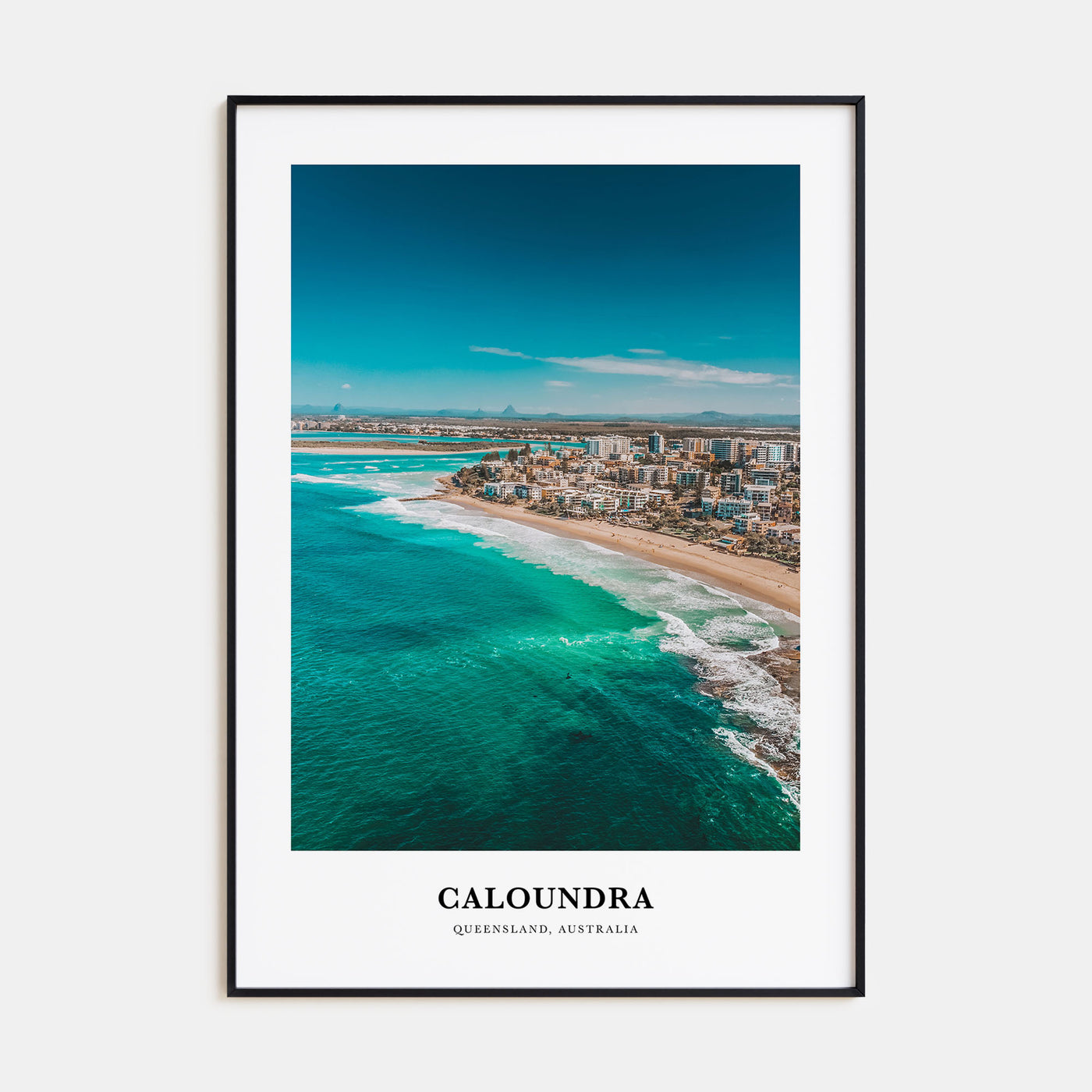 Caloundra Portrait Color Poster