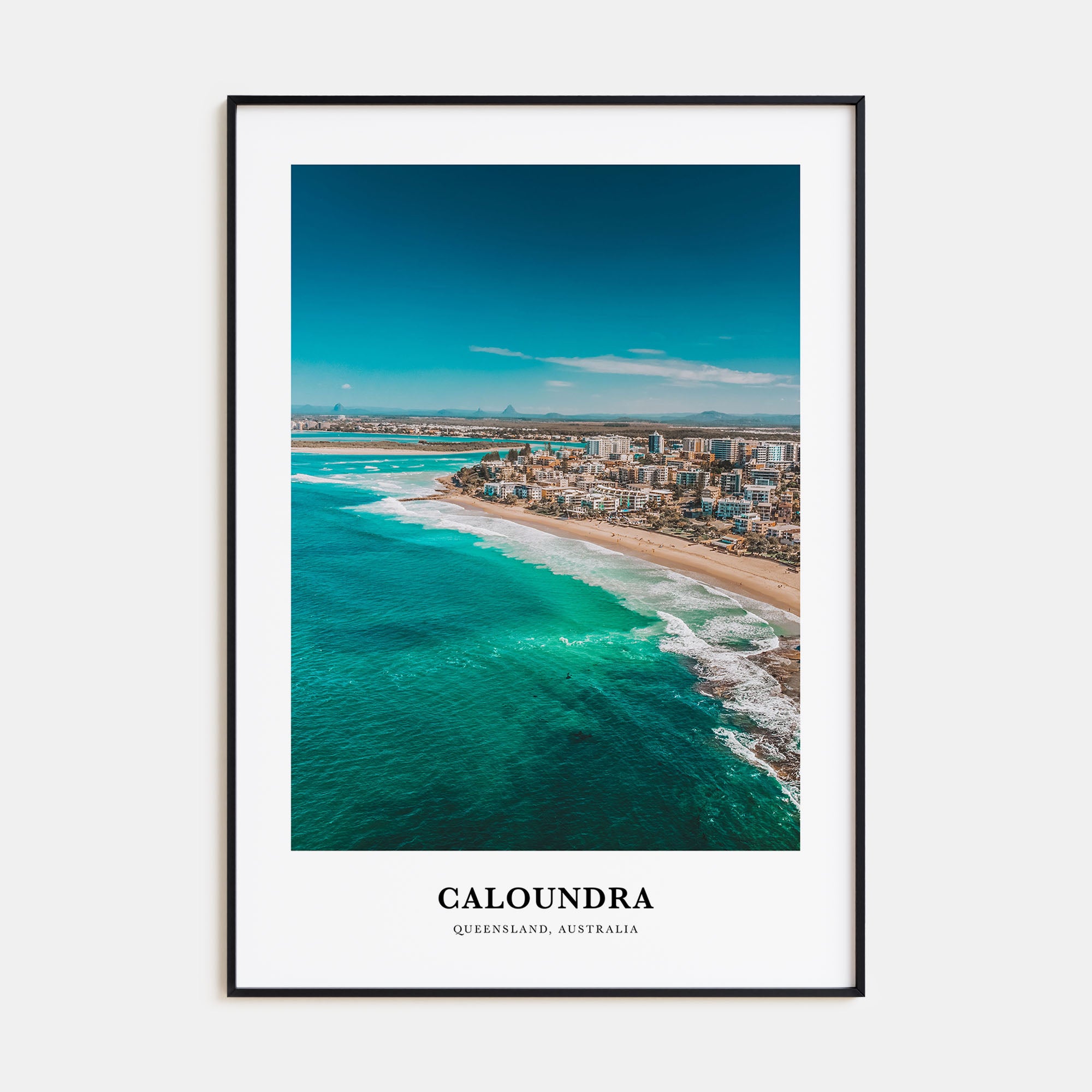 Caloundra Portrait Color Poster