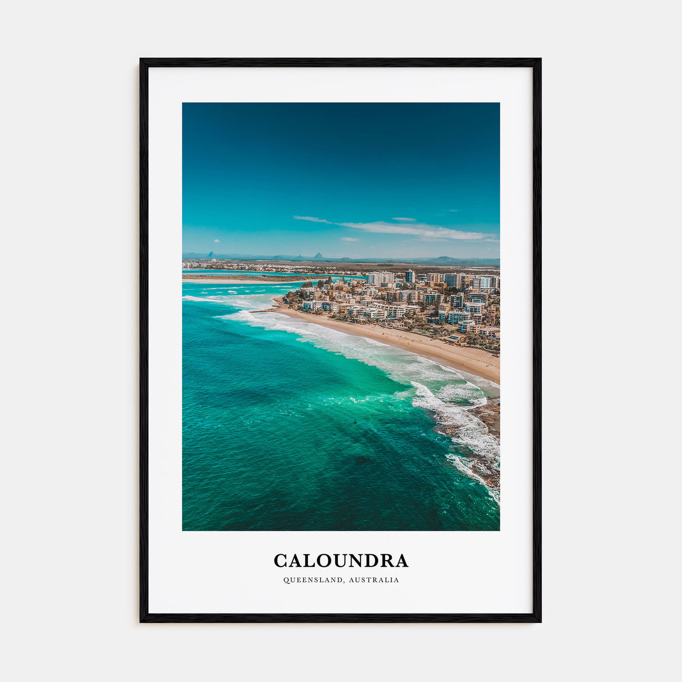 Caloundra Portrait Color Poster