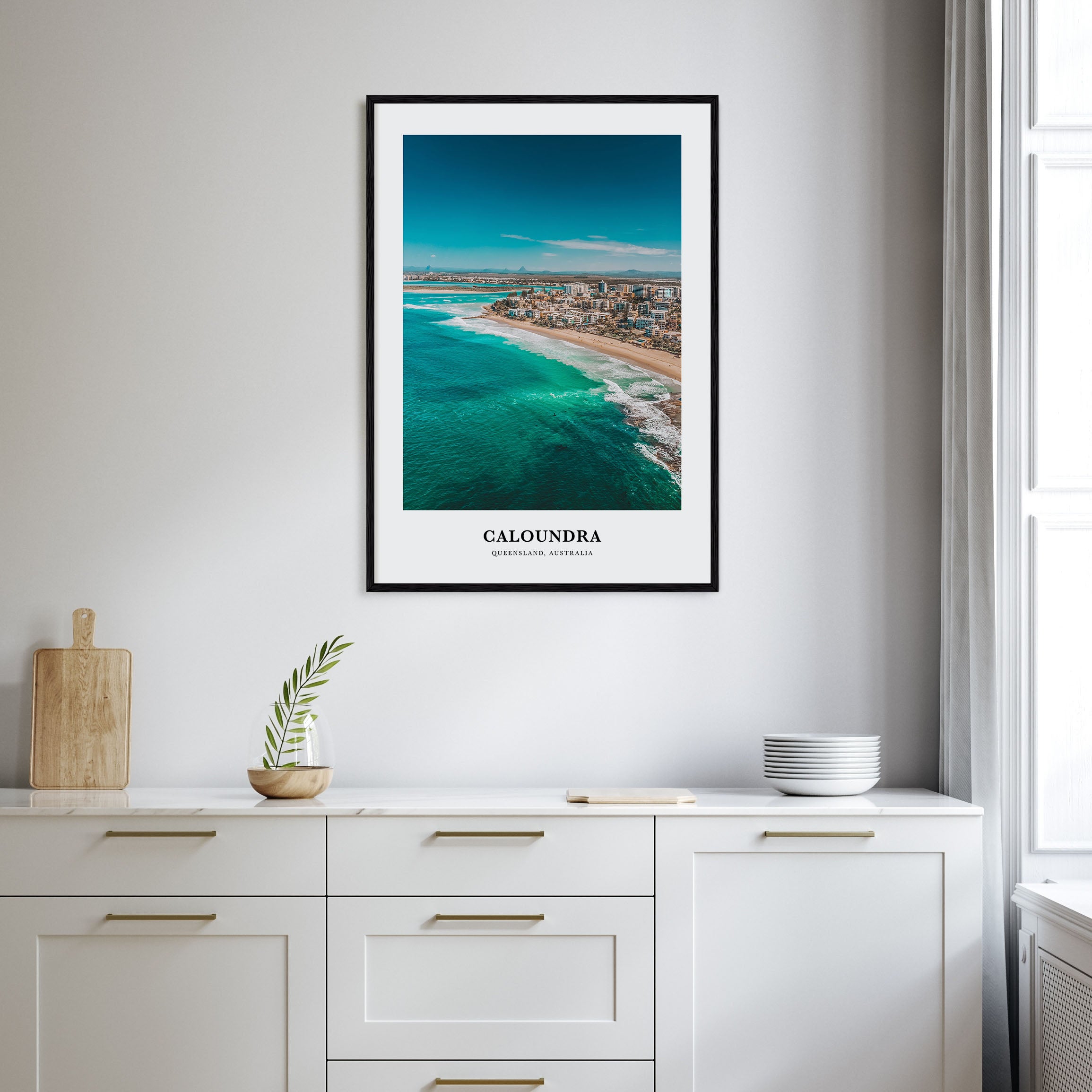 Caloundra Portrait Color Poster