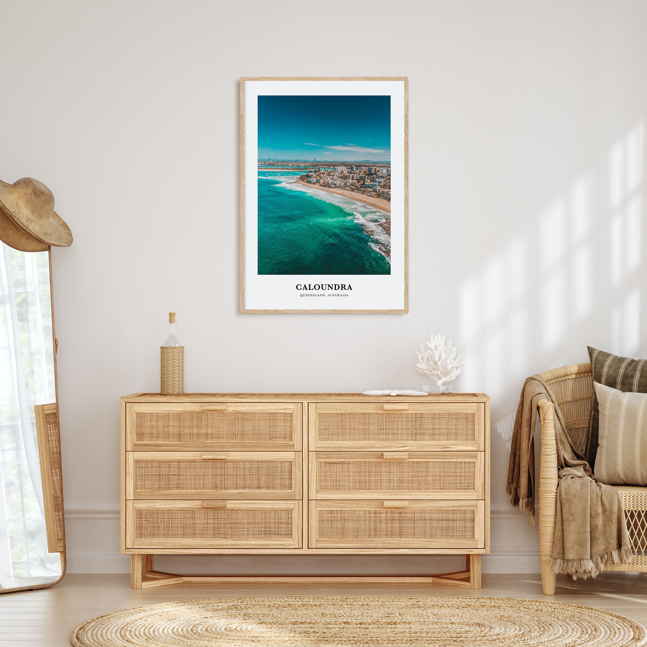 Caloundra Portrait Color Poster