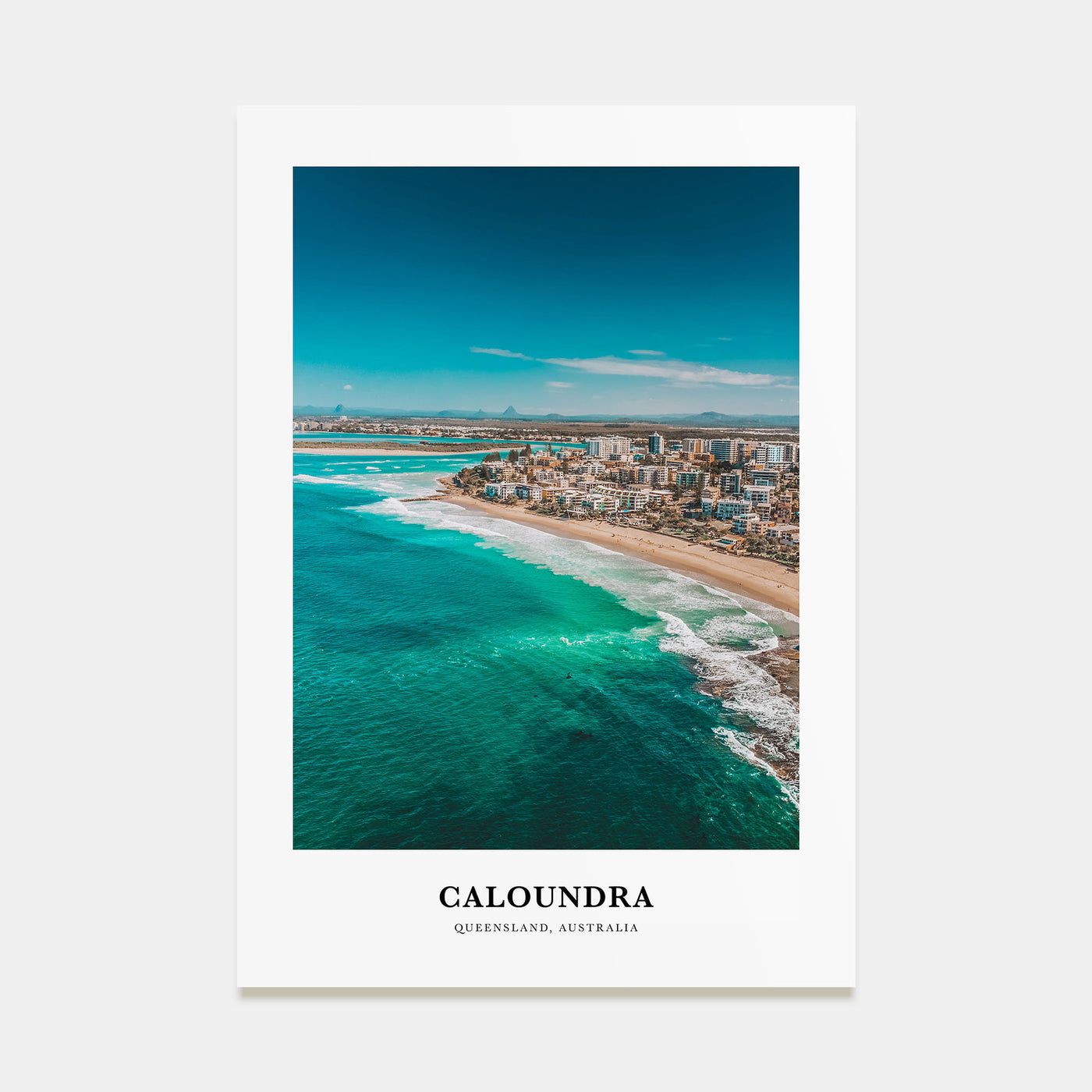 Caloundra Portrait Color Poster