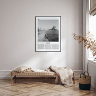 Calpe Travel B&W Poster