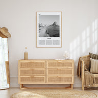 Calpe Travel B&W Poster