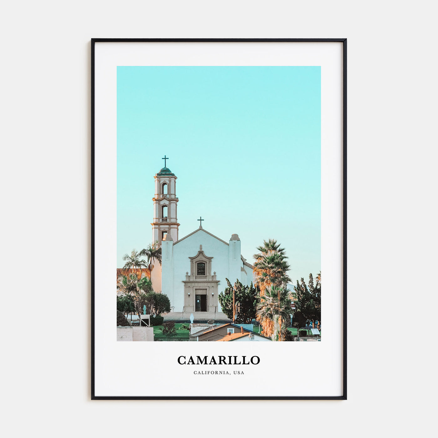 Camarillo Portrait Color Poster