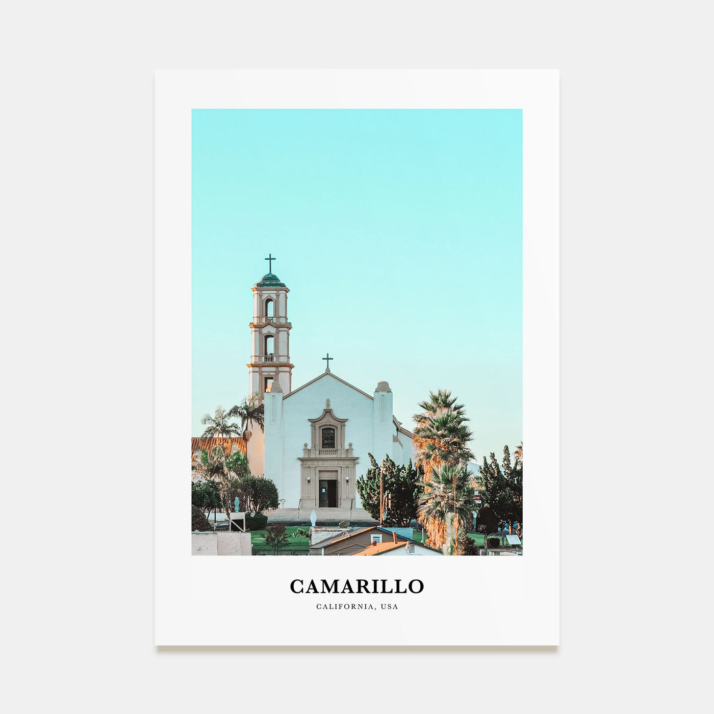 Camarillo Portrait Color Poster