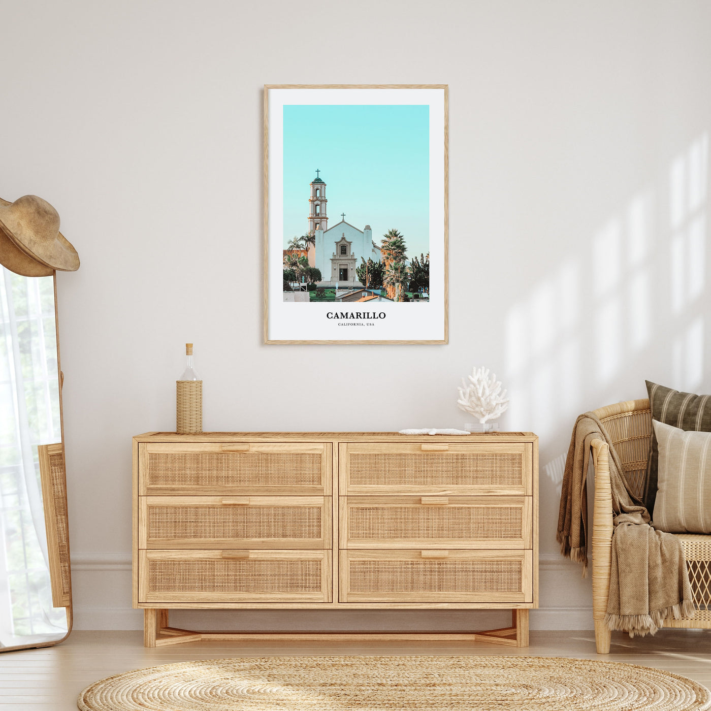 Camarillo Portrait Color Poster