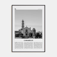 Camarillo Travel B&W Poster
