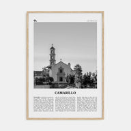 Camarillo Travel B&W Poster