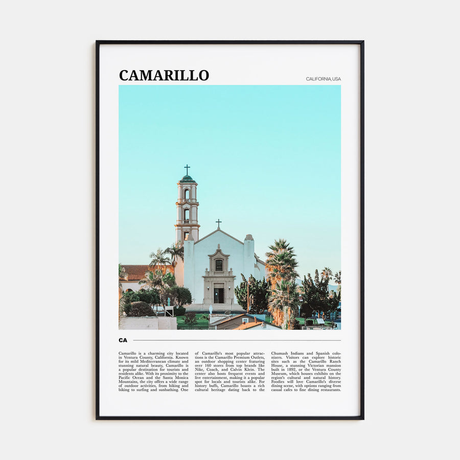 Camarillo Travel Color Poster